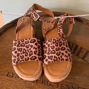 Leopard Sandals